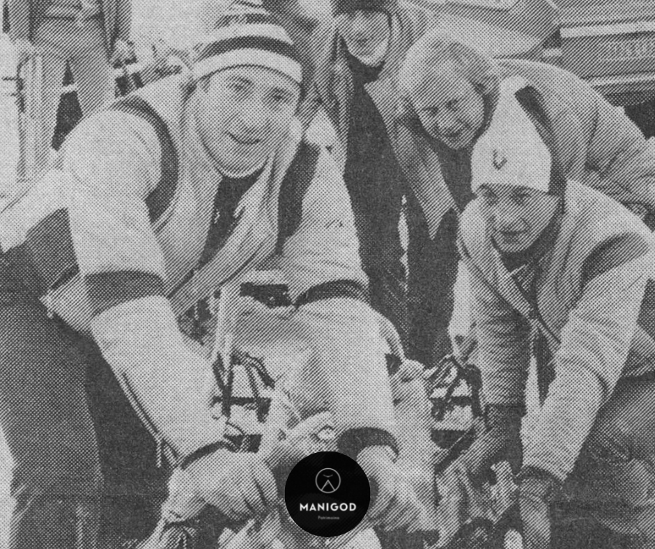 1979, Manigod accueillait le Championnat de France de Bobsleigh sur route naturelle